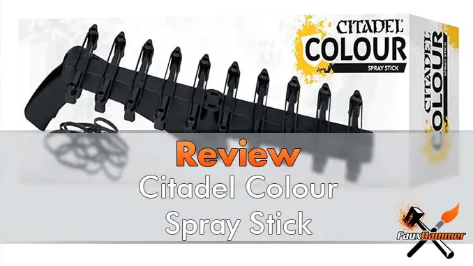 Recensione Citadel Color Spray Stick - In primo piano