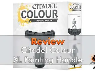 Citadel Color - Recensione della maniglia per pittura XL - In primo piano