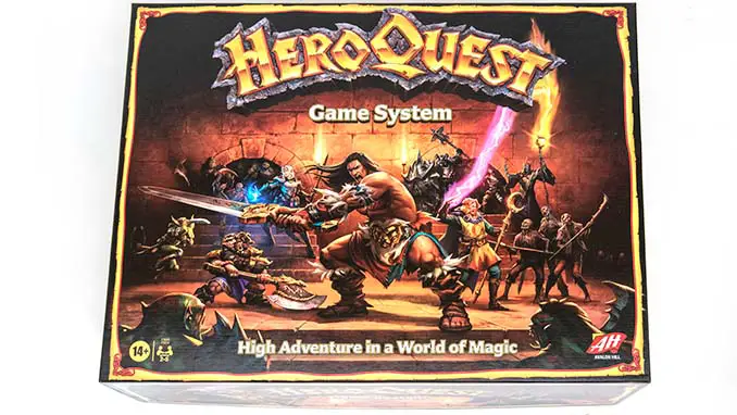 Heroquest 2021 Rückblick - Box