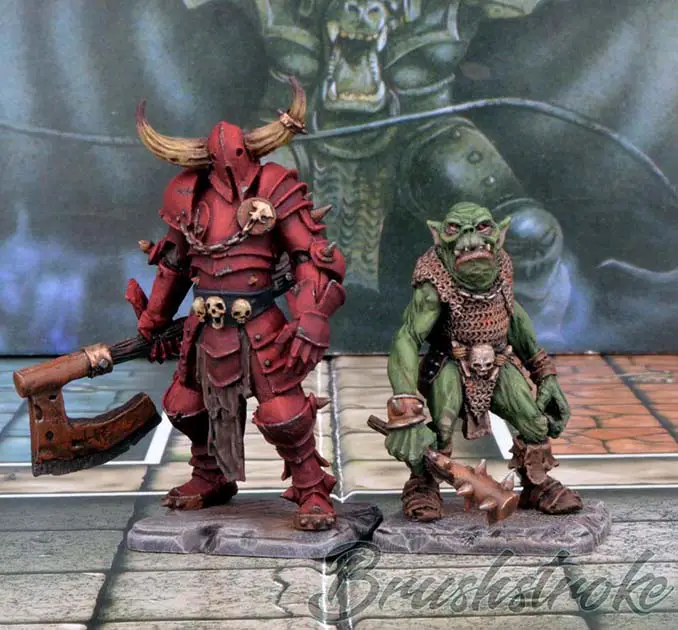 Revisión de Heroquest 2021 - Proxies de pinceladas - Miniaturas de fanático