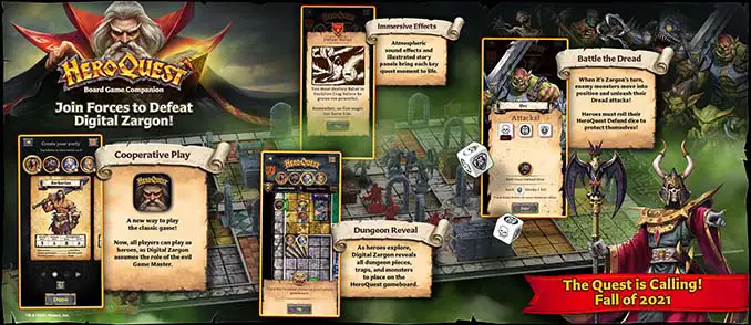 Heroquest 2021 Review - Companion App 1