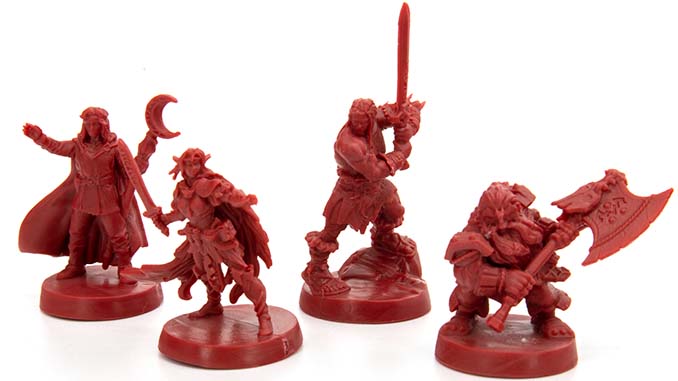 Heroquest 2021 Review - Models - Heroes