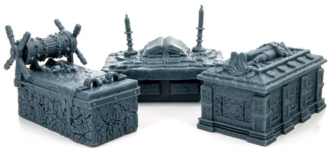 Revisión de Heroquest 2021 - Modelos - Scenery 2