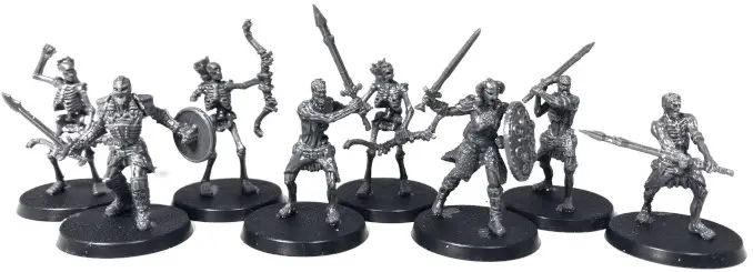 The Elder Scrolls Call to Arms Review Bleak Falls Barrow Delve Figures (2)