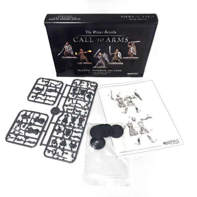 The Elder Scrolls Call to Arms Reseña Imperial Faction Starter Unboxed