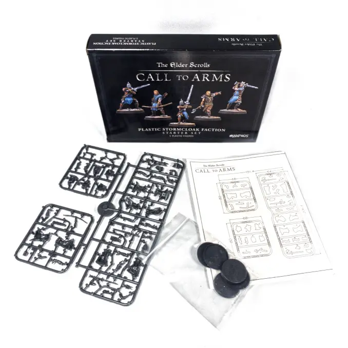 Reseña de The Elder Scrolls Call to Arms Stormcloak Faction Starter sin caja