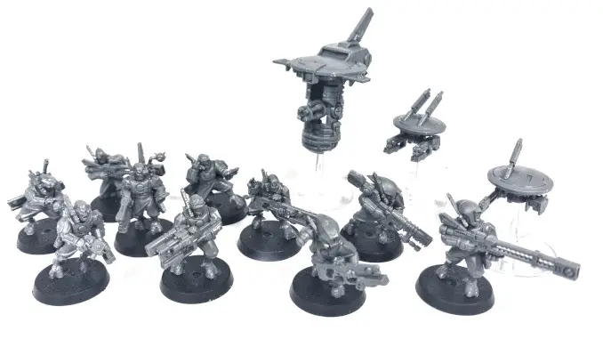 Warhammer 40.000 Kill Team Chalnath T'au Empire Pathfinders