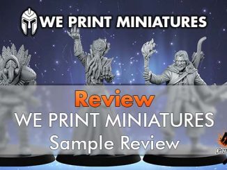 Nous imprimons des miniatures - Exemple d'examen - En vedette