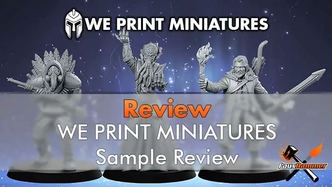 Imprimimos miniaturas - Revisión de muestra - Destacado