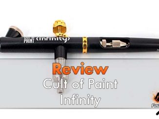 Recensione dell'aerografo H&S Cult of Paint Infinity per pittori in miniatura - In primo piano