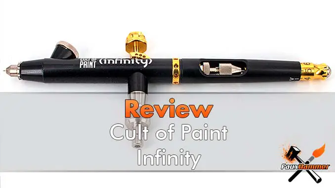 H&S Cult of Paint Infinity Airbrush Review for Miniature Painters - Featured