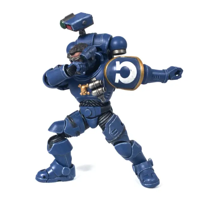 JoyToy Space Marine Incursors Actionfiguren Review Articulation 3