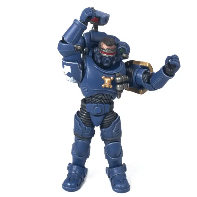 JoyToy Space Marine Incursors Revisión de las figuras de acción Articulación 6