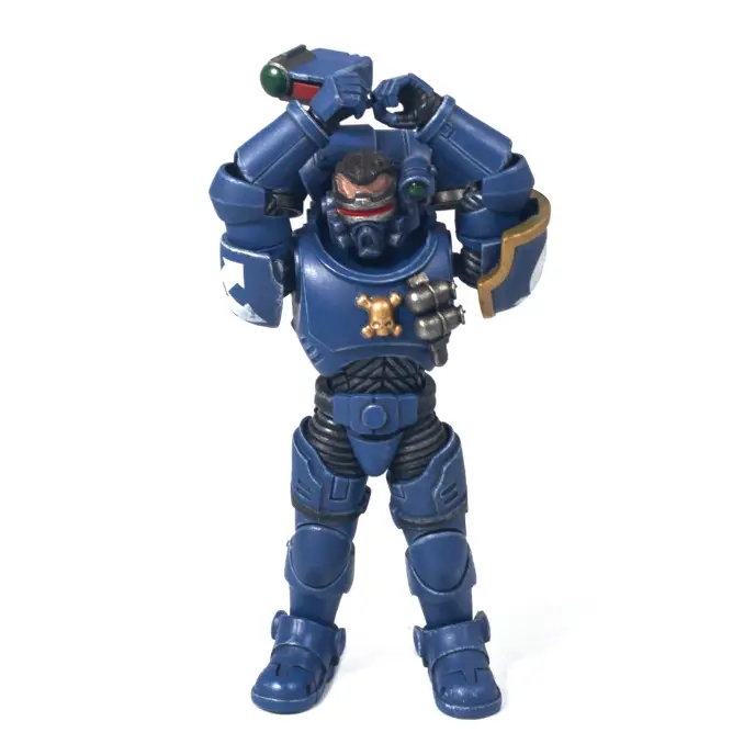 JoyToy Space Marine Incursors Revisión de las figuras de acción Articulación 7