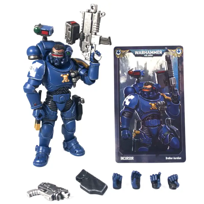 JoyToy Space Marine Incursors Revisión de las figuras de acción del hermano Aureliano