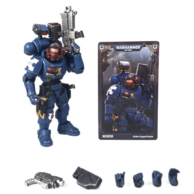 JoyToy Space Marine Incursors Action Figures Review Brother Sergent Romulo