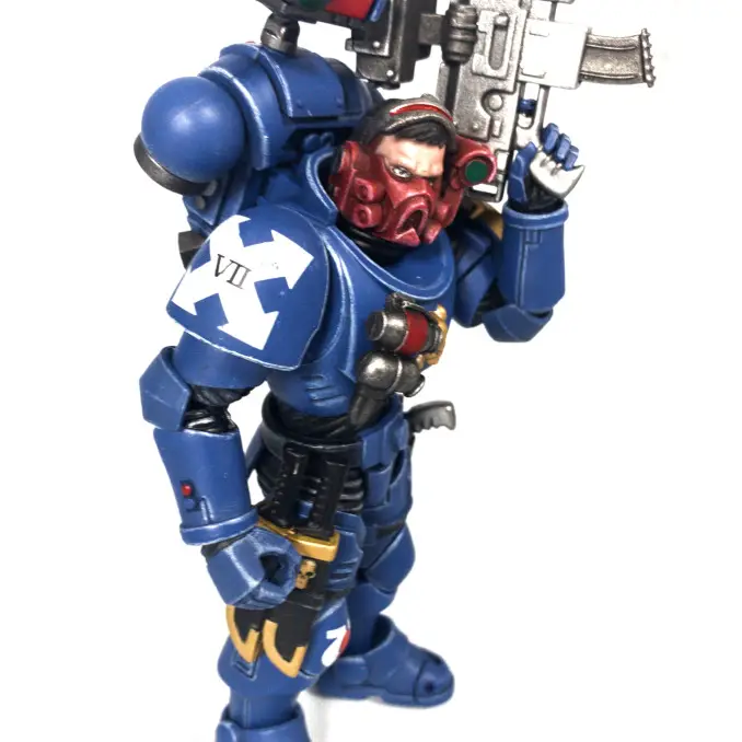 Detalles de la revisión de las figuras de acción de JoyToy Space Marine Incursors 4