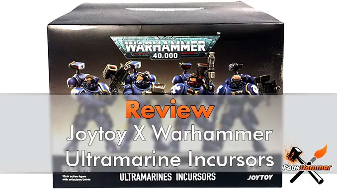 Recensione di Action Figure di JoyToy Space Marine Incursors - In primo piano