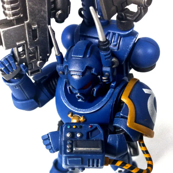 JoyToy Space Marine Infiltrators Figurines d'action Brother Ruban Détails