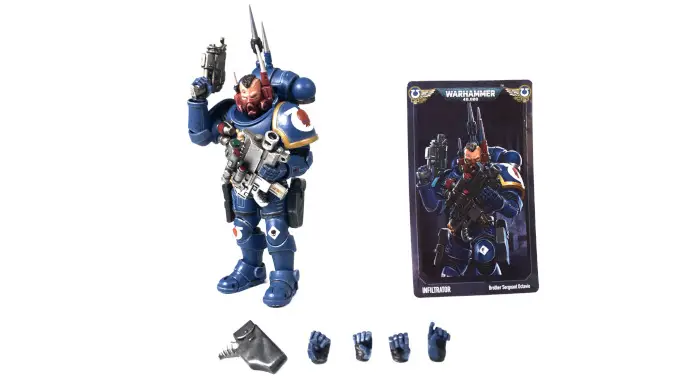 JoyToy Space Marine Infiltrators Action Figures Brother Sergeant Octavio