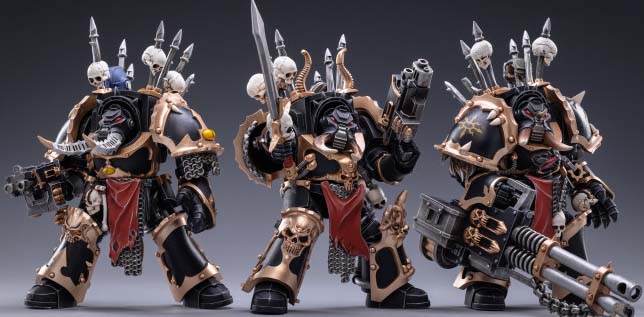 JoyToy x Warhammer - Wave 3 - Black Legion Chaos Terminators