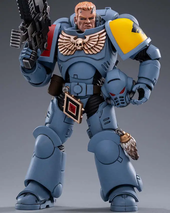 JoyToy x Warhammer - Wave 3 - Brother Berek - Intercesores del paquete de cazadores de lobos espaciales