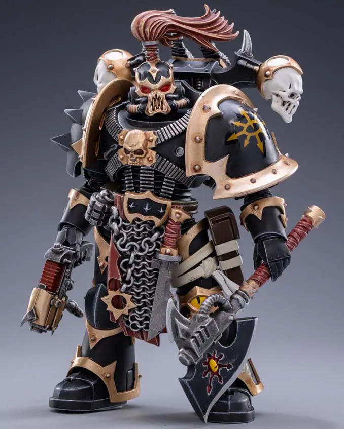 JoyToy x Warhammer - Wave 3 - Hermano Narghast - Marine Espacial del Caos de la Legión Negra