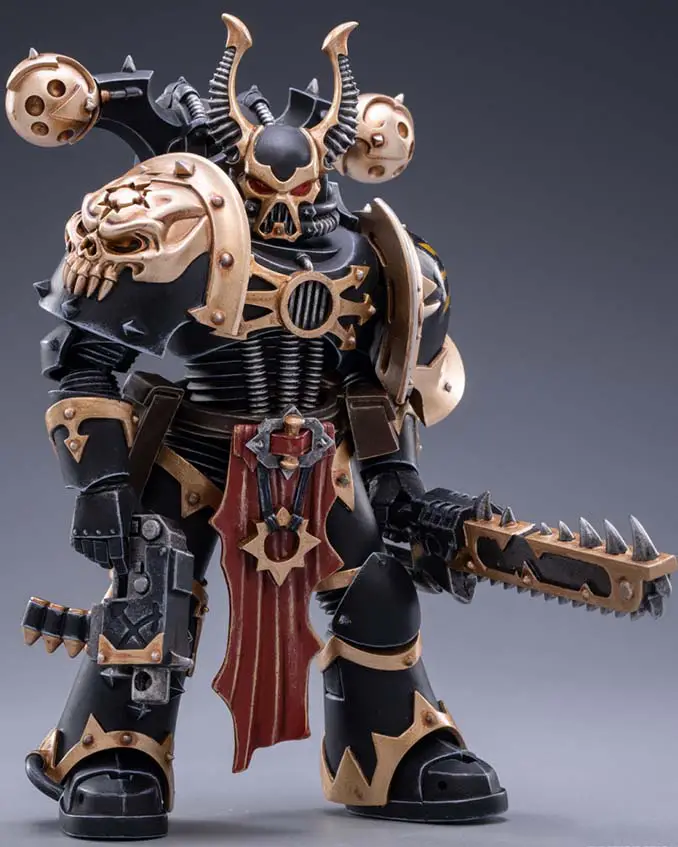 JoyToy x Warhammer - Wave 3 - Hermano Talas - Marine Espacial del Caos de la Legión Negra