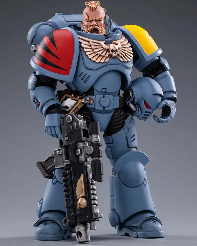 JoyToy x Warhammer - Wave 3 - Hermano Wulfgar - Intercesores de la manada de cazadores de lobos espaciales