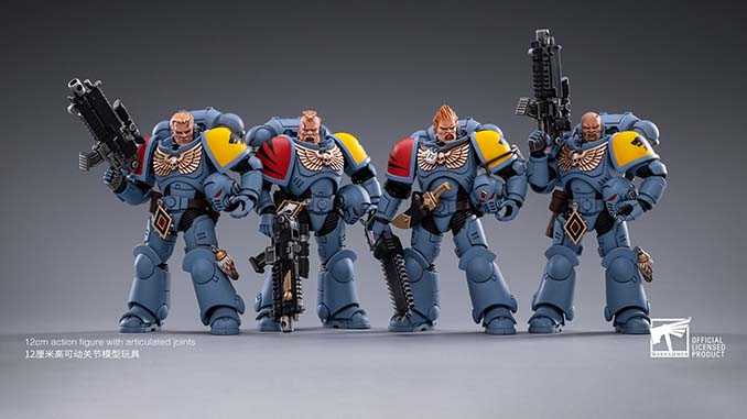 JoyToy x Warhammer - Vague 3 - Space Wolves Intercressors A