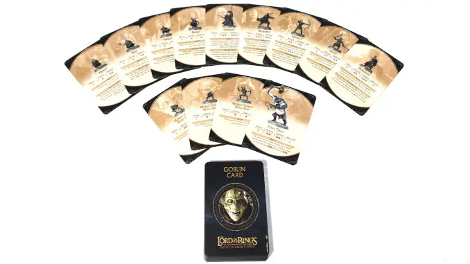 Lord of the Rings The Fellowship of the Ring Battle in Balin's Tomb Review Cards