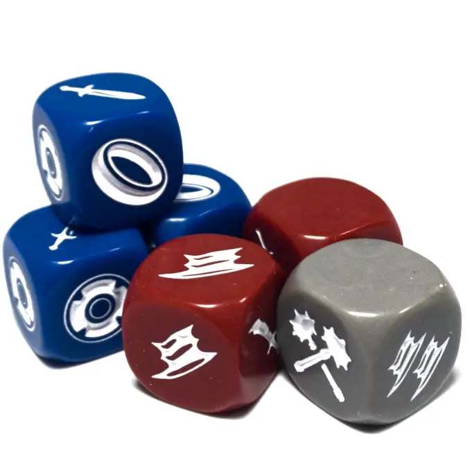 Lord of the Rings The Fellowship of the Ring Battle in Balin's Tomb Review Dice