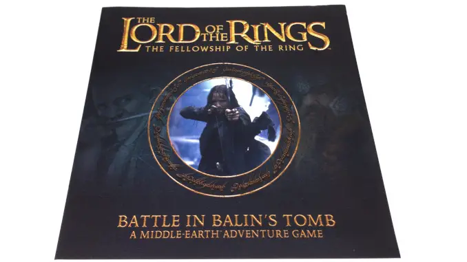 Lord of the Rings The Fellowship of the Ring Battle in Balin's Tomb Review Rules Guide