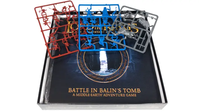 El señor de los anillos The Fellowship of the Ring Battle en Balin's Tomb Review Unboxing 3