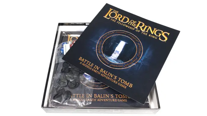El señor de los anillos The Fellowship of the Ring Battle en Balin's Tomb Review Unboxing 4