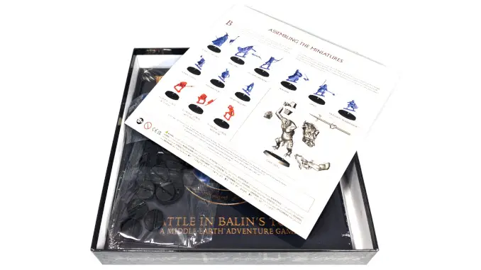 El señor de los anillos The Fellowship of the Ring Battle en Balin's Tomb Review Unboxing 5