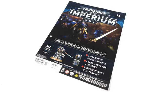 Couverture du numéro 11 de Warhammer 40,000 Imperium Delivery 4