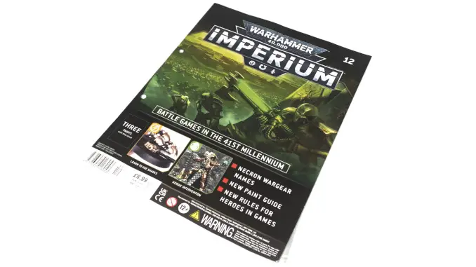 Couverture du numéro 12 de Warhammer 40,000 Imperium Delivery 4