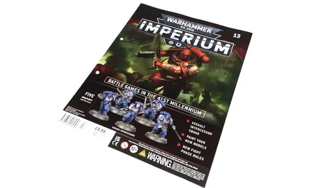 Couverture du numéro 13 de Warhammer 40,000 Imperium Delivery 4