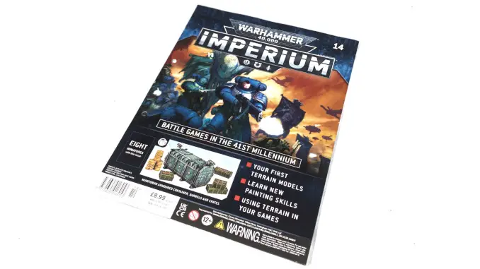 Couverture du numéro 14 de Warhammer 40,000 Imperium Delivery 4