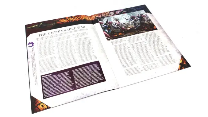 Libro de campaña de Warhammer 40,000 Shadow Throne Review Inside 1