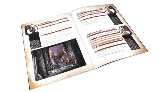Libro de campaña de Warhammer 40,000 Shadow Throne Review Inside 3
