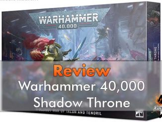 Revisión de Warhammer 40,000 Shadow Throne - Destacado