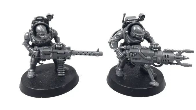 Warhammer 40,000 Shadow Throne Review Armes lourdes néophytes