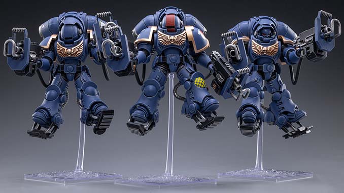 JoyToy x Warhammer - Wave 4 - Casques Ultramarine Inceptors