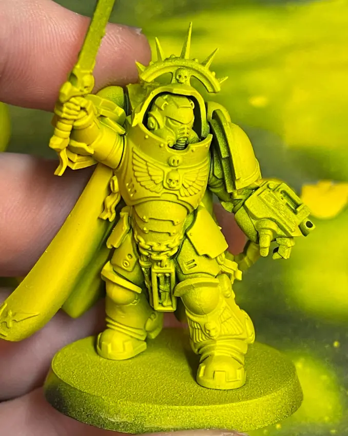 Green Stuff World Basic Acrylics Review Redone Airbrush Test Gravis Captain 2