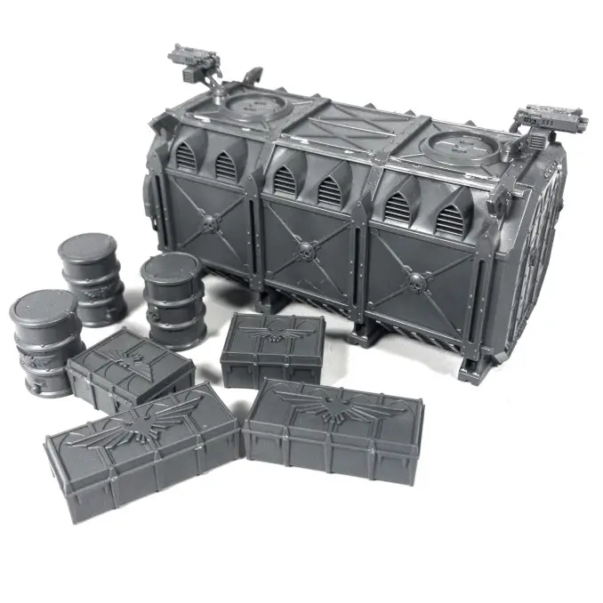Warhammer 40.000 Imperium Delivery 6 gepanzerte Container