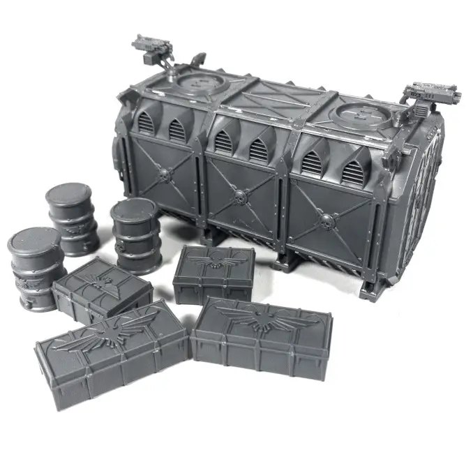 Warhammer 40,000 Imperium Delivery 6 conteneurs blindés