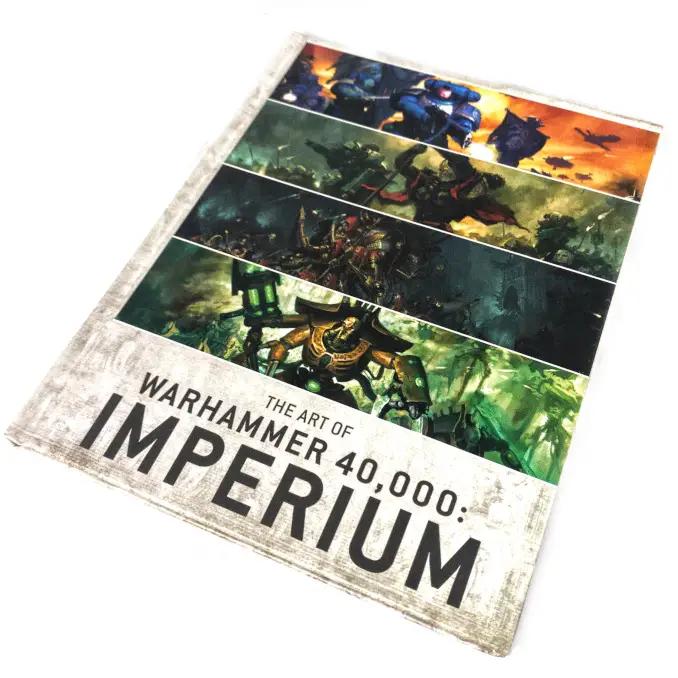 Portada del libro de ilustraciones de Warhammer 40,000 Imperium Delivery 6