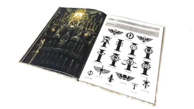 Warhammer 40,000 Imperium Consegna 6 Art Book Inside 3